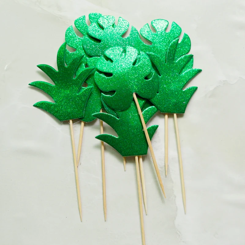 12 шт ладони листик для торта фигурки жениха и невесты Надпись Wild One День рождения