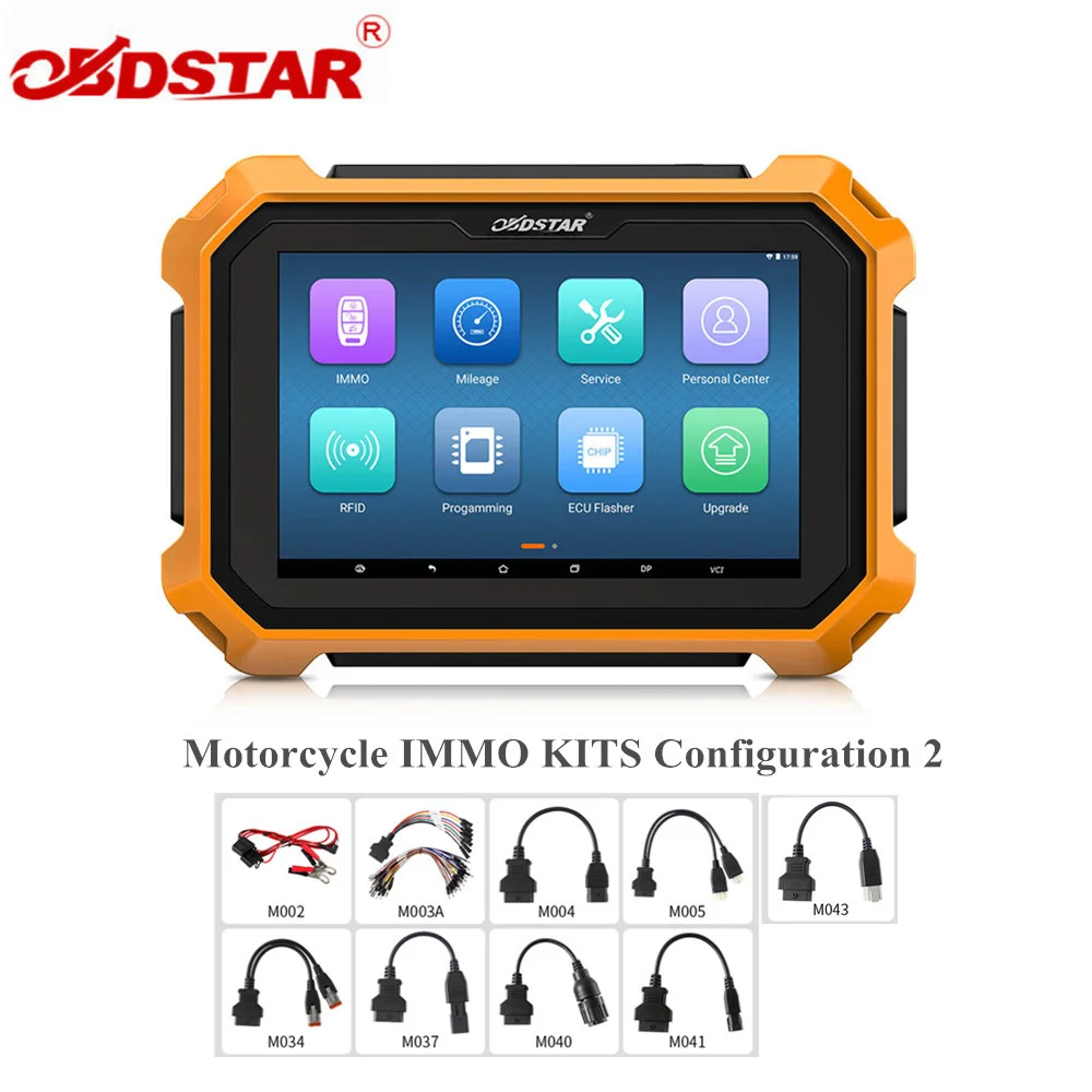 Программатор ключей OBDSTAR X300 DP PLUS X300DP C с комплектами IMMO для мотоцикла конфигурация
