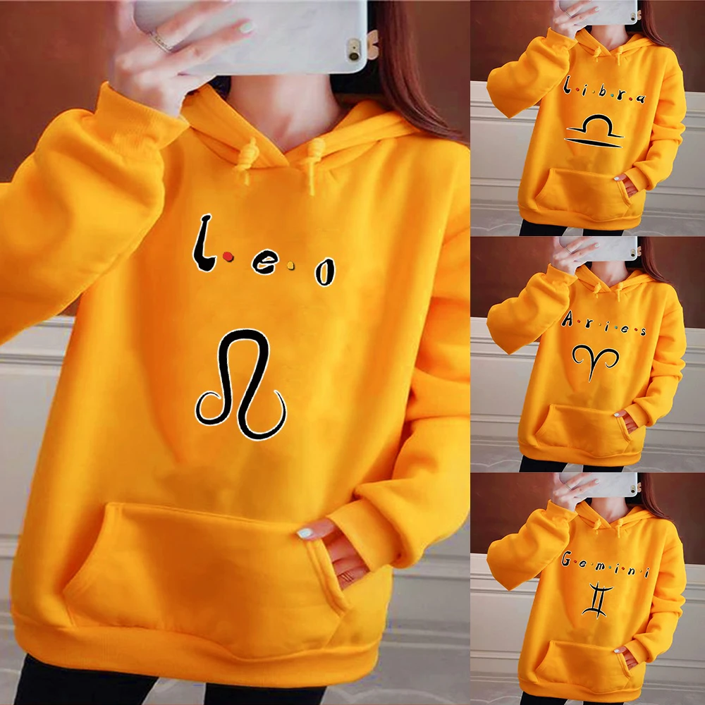 

Hoodie New Sportswear Pullover Cartoon Print Womens Sweater Autumn and Winter Wear 2021year Casual Shirt Ladies Winter Jacket