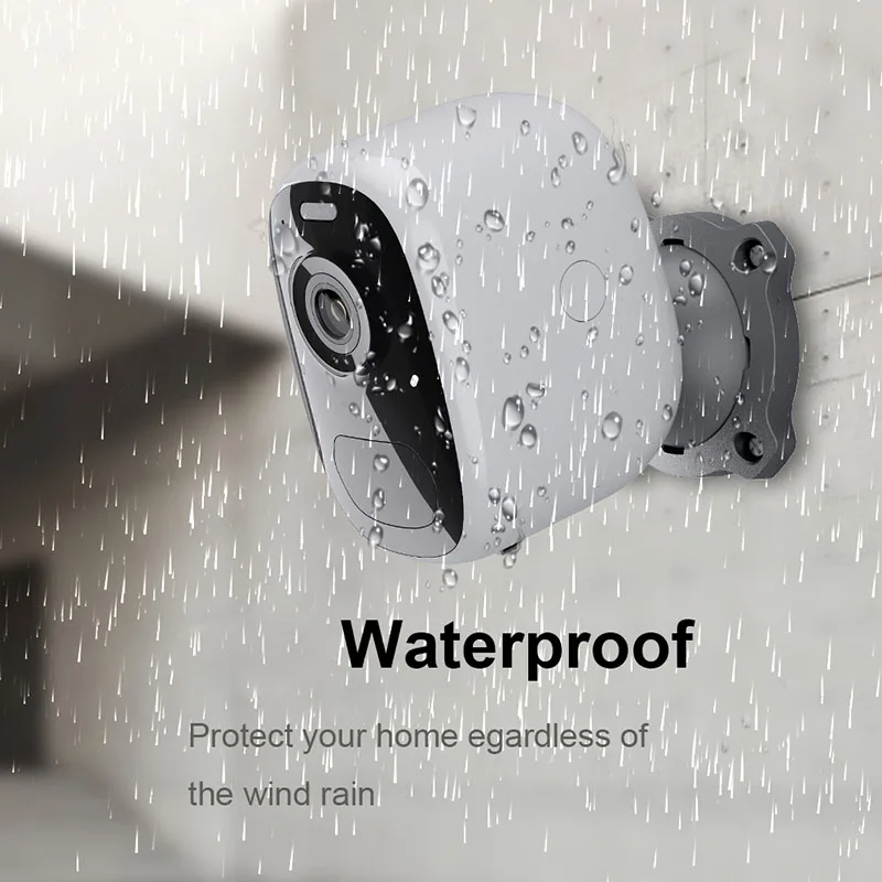 

Smart Camera 1080P Wireless Outdoor Waterproof Rechargeable IP Camera Remote Wifi Camera Night Vision Monitoring
