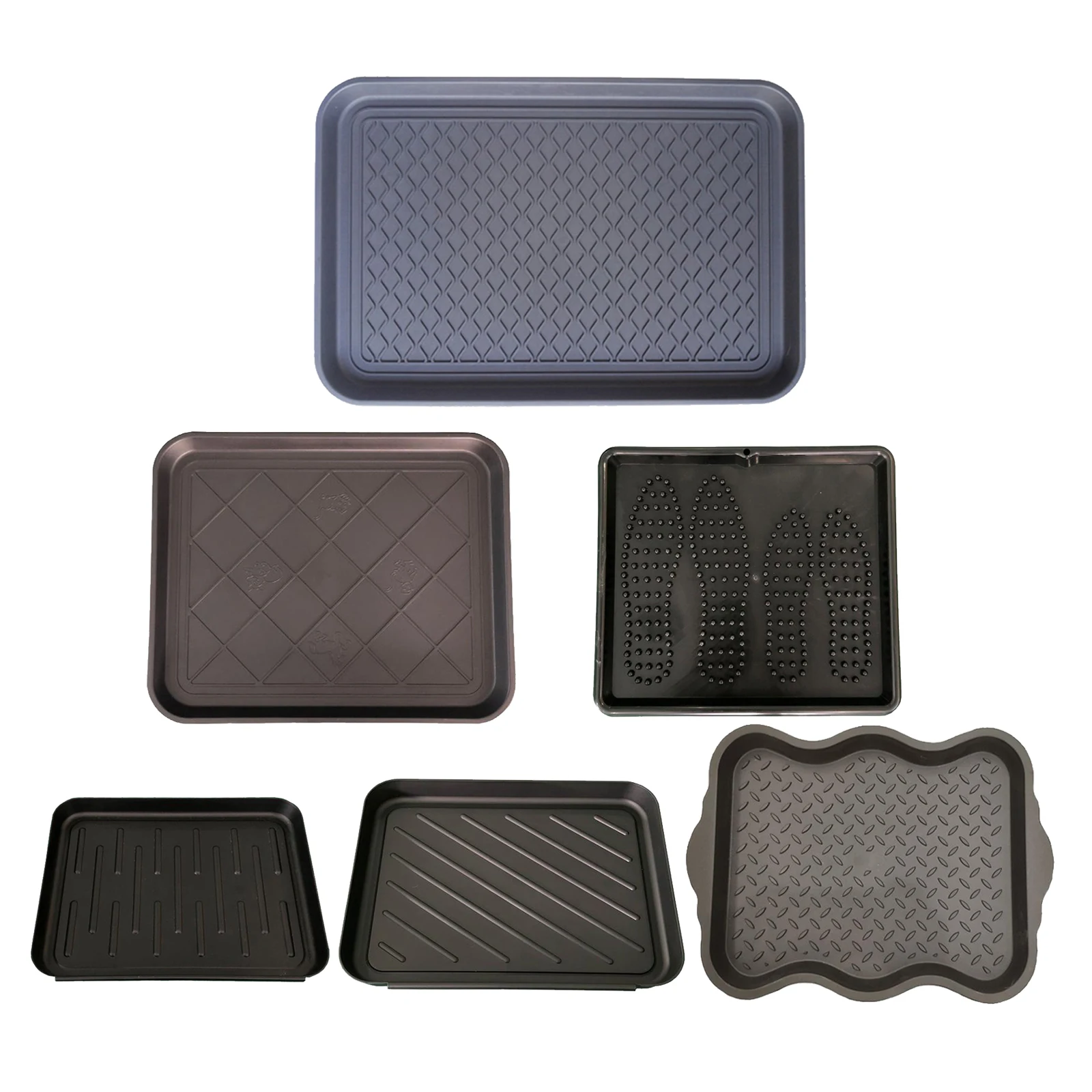 

Van Plastic Shoe Storage Tray Wellies Boots Home Door Camping Mat Liner
