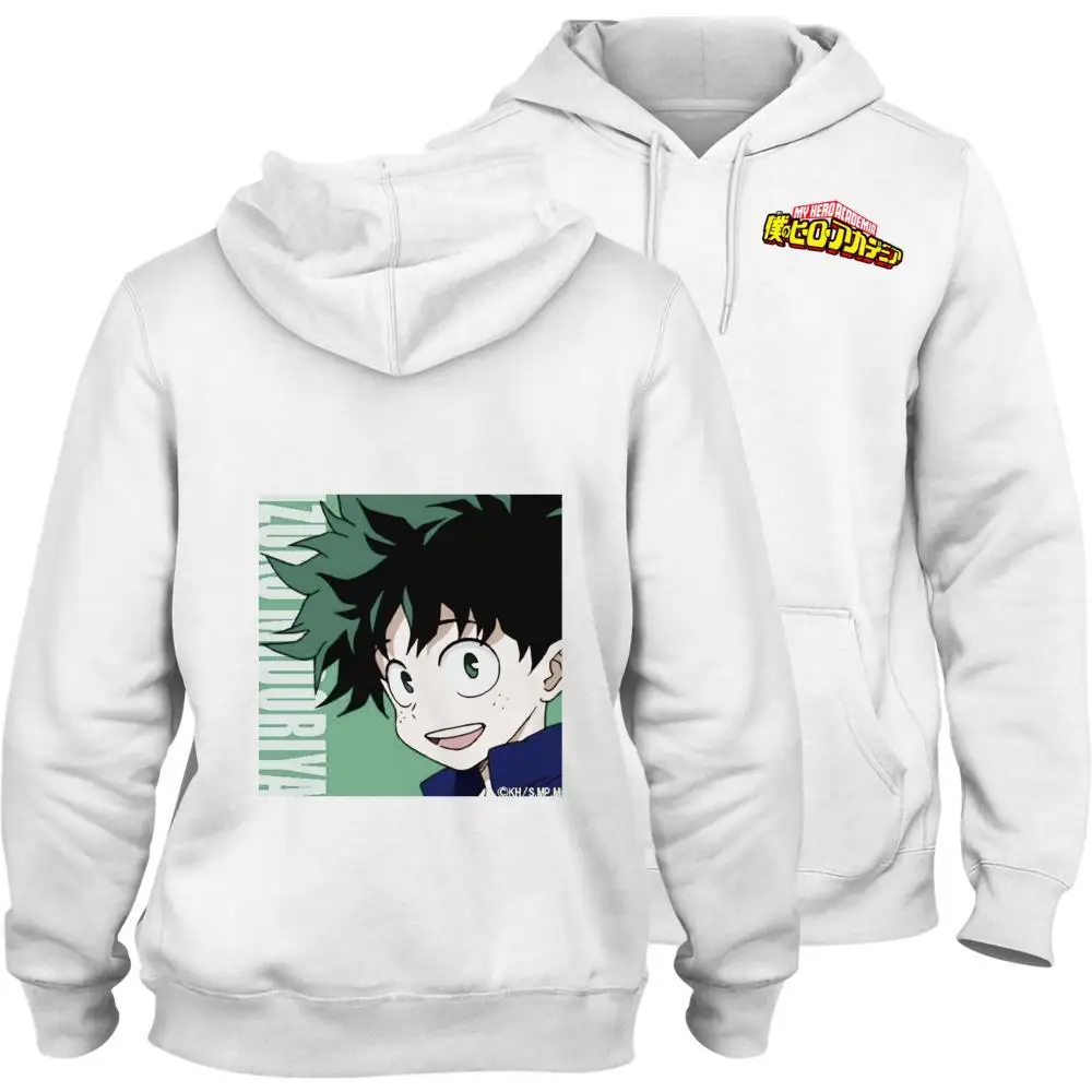 

My Hero Academia Print Graffiti Personalise Fleecy Hoody with Pocket Winter Teen Jersey