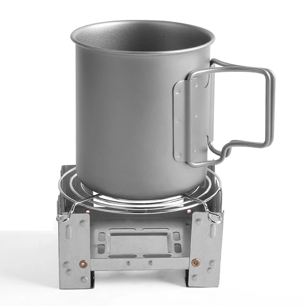 Отдельная складная плита с твердым спиртовым топливом для улицы дома кемпинга