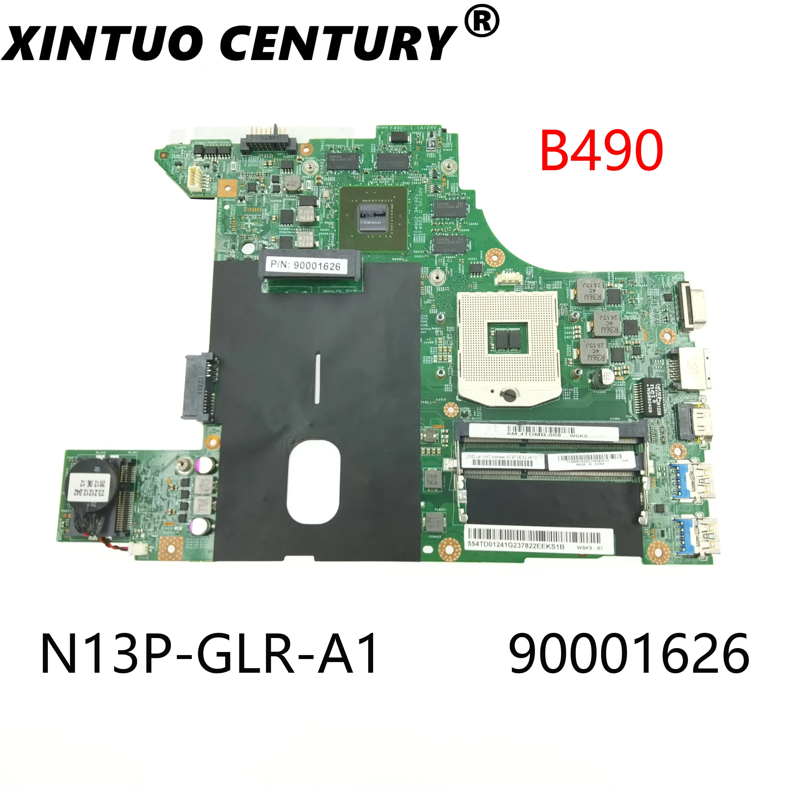 

For LENOVO B490 laptop motherboard 12208-1 LB49A MB 12208-1 48.4WZ01.011 B490 HM75 DDR3 100% Fully tested