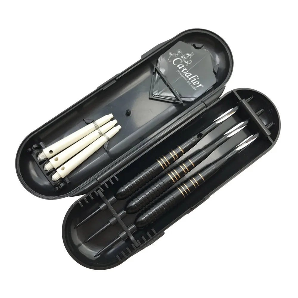 

3Pcs 23g Professional Darts Set Steel Tip Brass Barrel Aluminum Shafts PET Flights Competition Training Dart