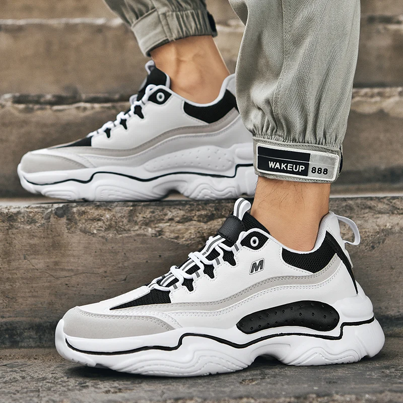 

causalwalking sneaker Male athletic sneakers 2020 Fashion fashion slip sneakers-men's breathable man para Shoes mesh men