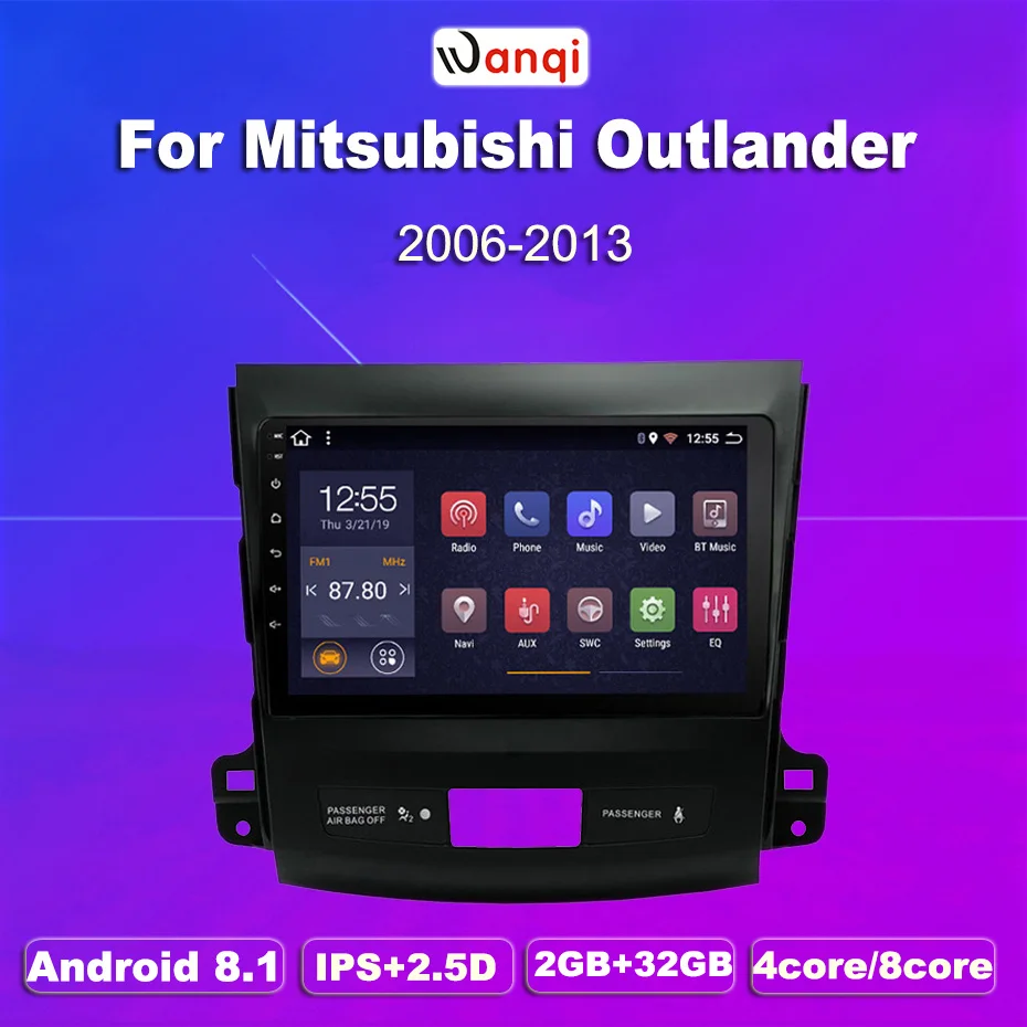 2G ram 32G rom 9 дюймов Android 8 1 Автомобильная Мультимедийная система для Mitsubishi Outlander