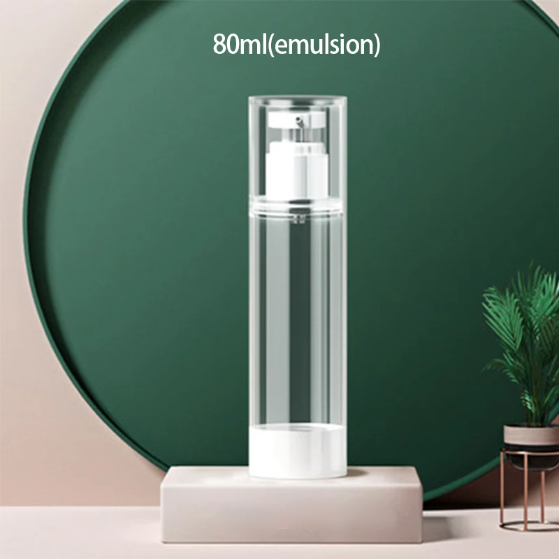 

Vacuum Empty Liquid Bottles Refillable Travel AS Plastic Lotion Sub-Bottling PP Facial Cream Airless Cosmetic Bottle