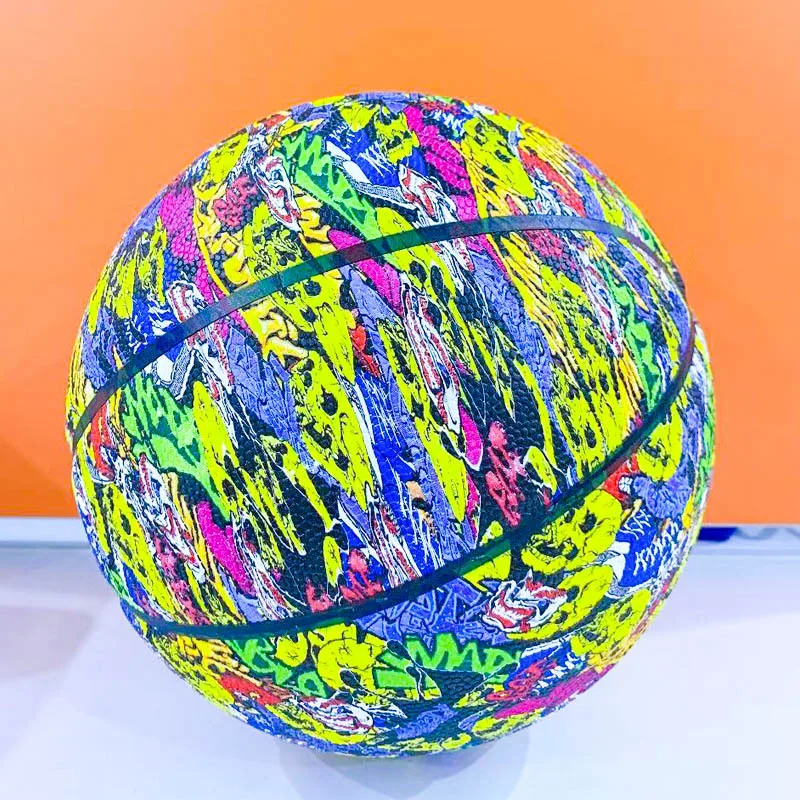 

Баскетбольная площадка 7 # из полиуретана, высококачественный профессиональный мяч для соревнований в помещении и на улице, мяч для командн...