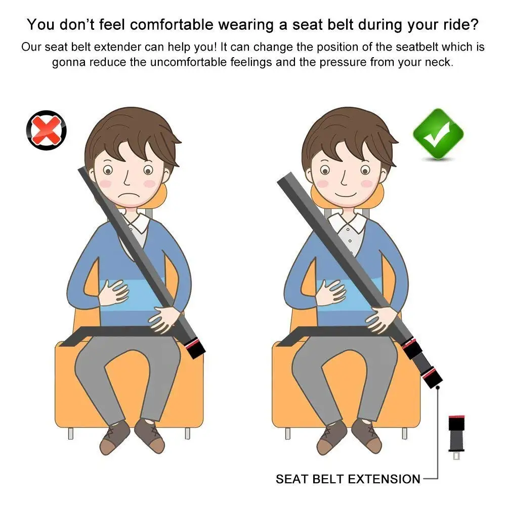 Универсальный удлинитель привязных ремней для машин беременных Для женщин людей