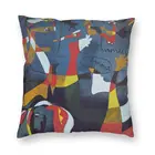Квадратная наволочка Hirondelle с рисунком Жоан Миро, декоративные подушки с абстрактным рисунком, декоративная подушка для гостиной