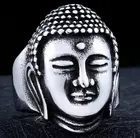 Классическая религиозная торжественная статуя Будды кольцо амулет мир и удачи ювелирные изделия подарок