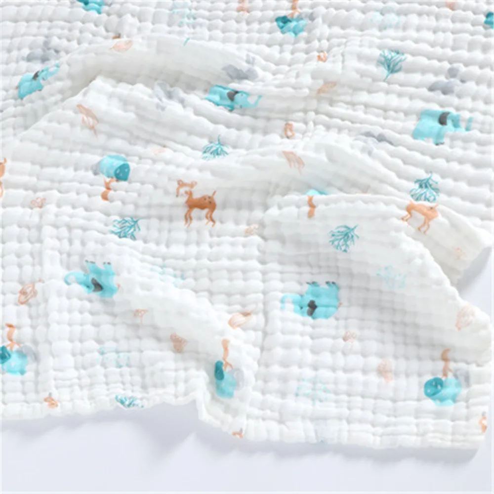 

Size 105*105 CM Newborn Carpets Baby Boy Girls Blankets Bath Gauze Infant Wrap Sleepsack Stroller Cover Muslin Swaddles