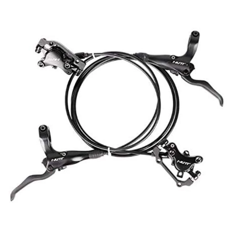 

NUTT MTB Bike Hydraulic Oil Disc Brake Set Bike Oil Disc Brake Integrated Cylinder Double Piston Hydraulic Disc Brake Brake A1