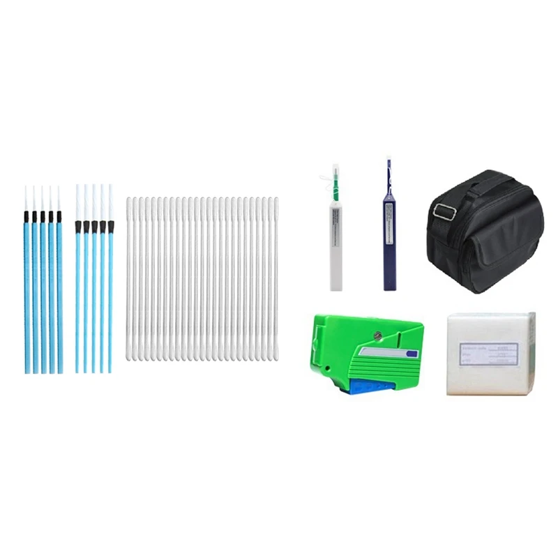 

Набор для очистки волокна поставляется в комплекте с оптическим инструментом для очистки волокна 1,25 мм/2,5 мм