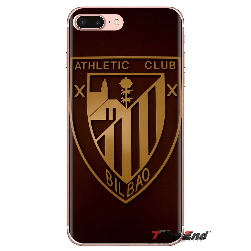 Мягкий ТПУ чехол для телефона спортивный клуб Bilbao FC Логотип huawei G7 G8 P7 P8 P9 P10 P20 P30 Lite