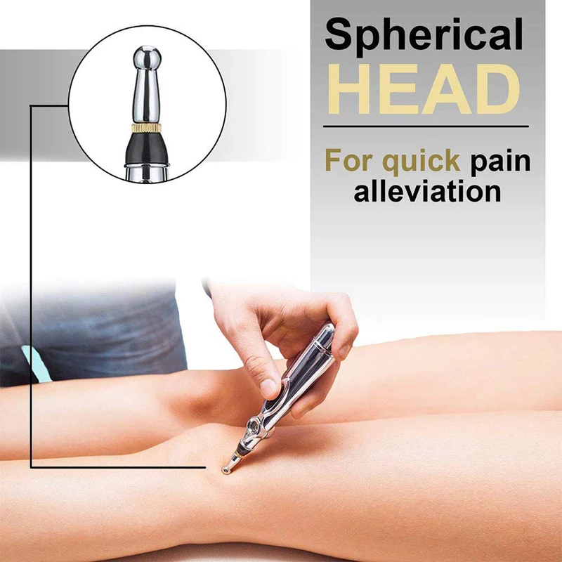 

Electronic Acupuncture Massage Pen Electric Meridians Laser Therapy Body Points Heal Meridian Energy Pen Relief Pain Tools XA59T