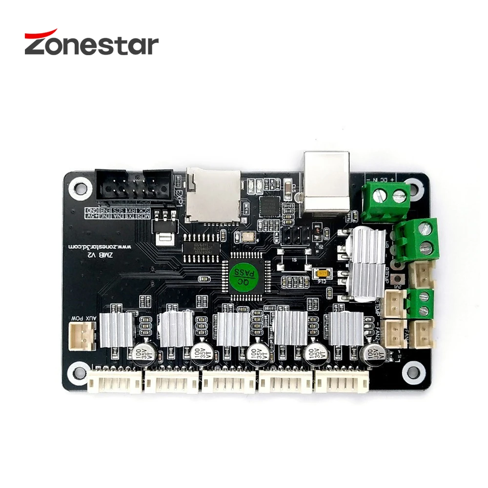 Zonestar ZMIB Reprap 3d принтер плата контроллера высоко интегрированная мини материнская плата ATMEGA1284P для Z5 Z6