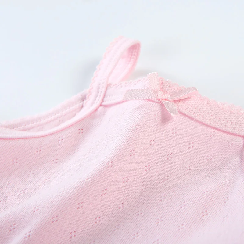 Комбинезон без рукавов для новорожденных хлопковый Дышащий комбинезон