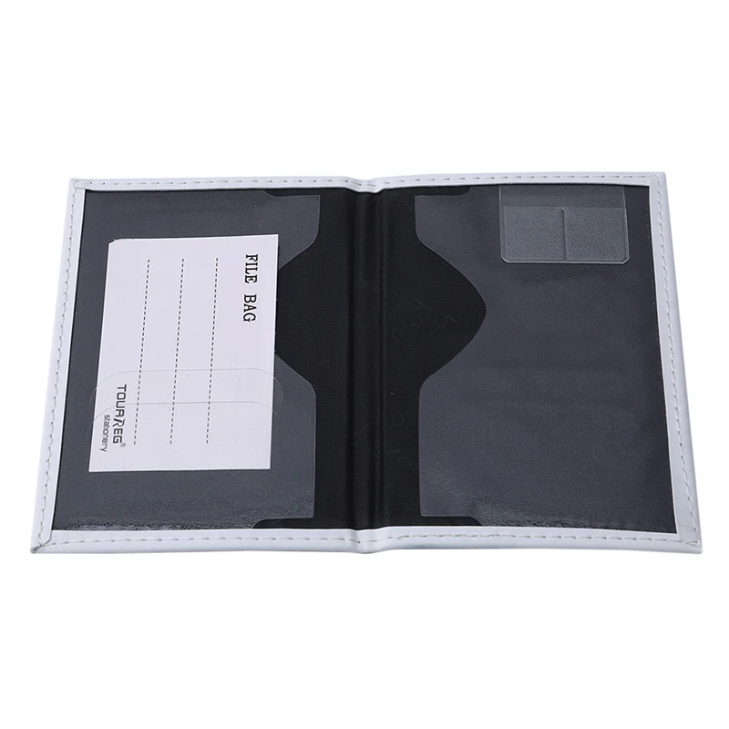 

White Passport Covers Id Card Passport Case Holder Travel Wallet Covers For Women Girls Passport Case