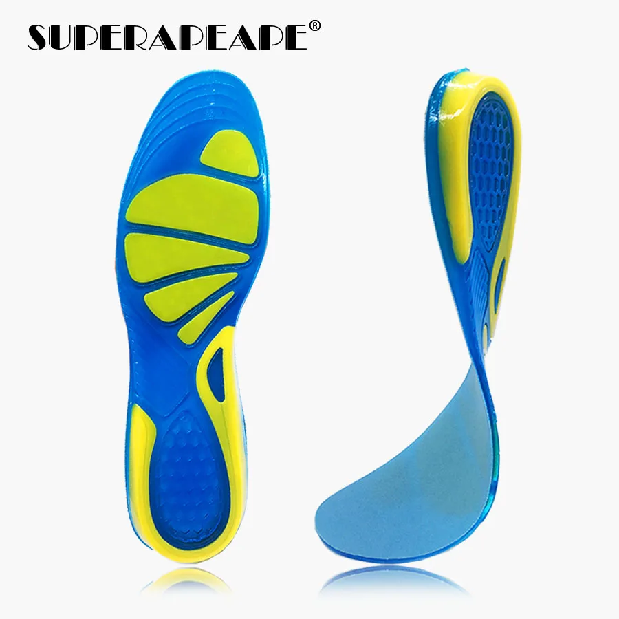 Силиконовые стельки для ухода за ногами подошвенного фасцита ортопедические