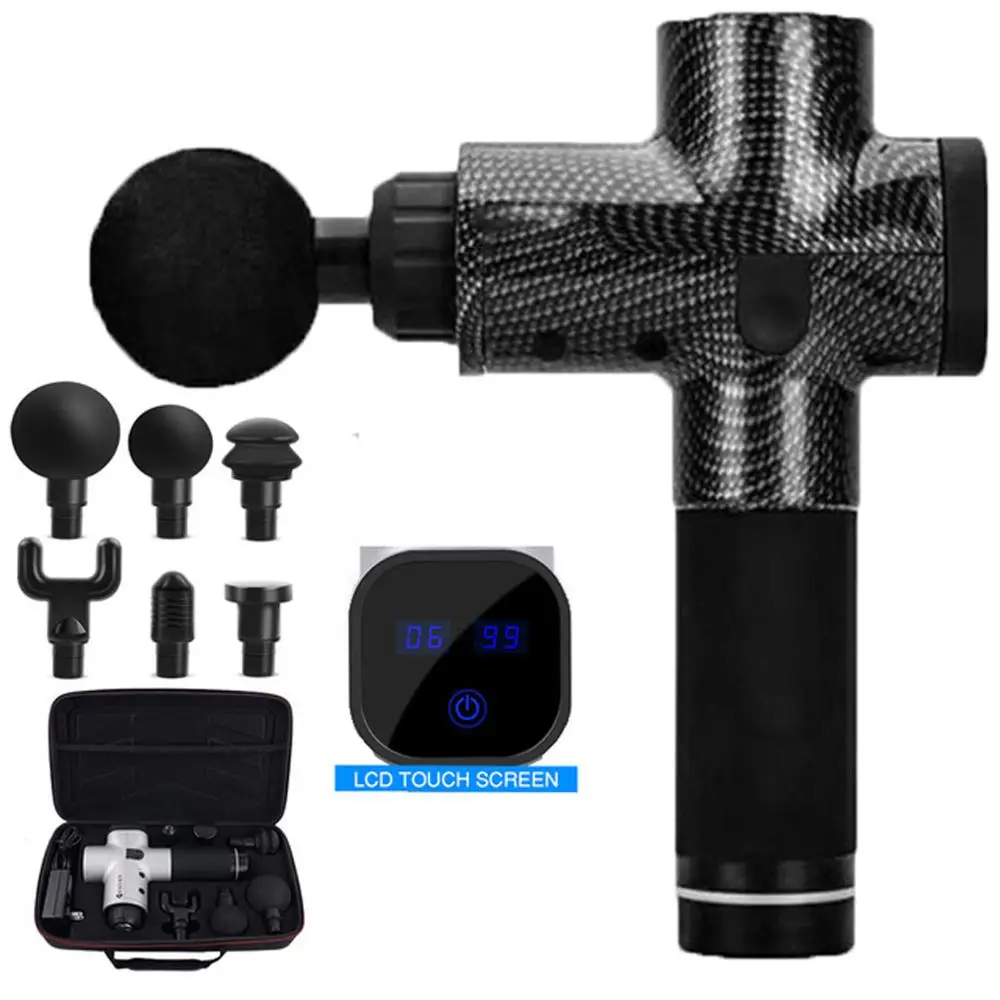 Инструмент для миофасциальной физиотерапии массажный пистолет электрический