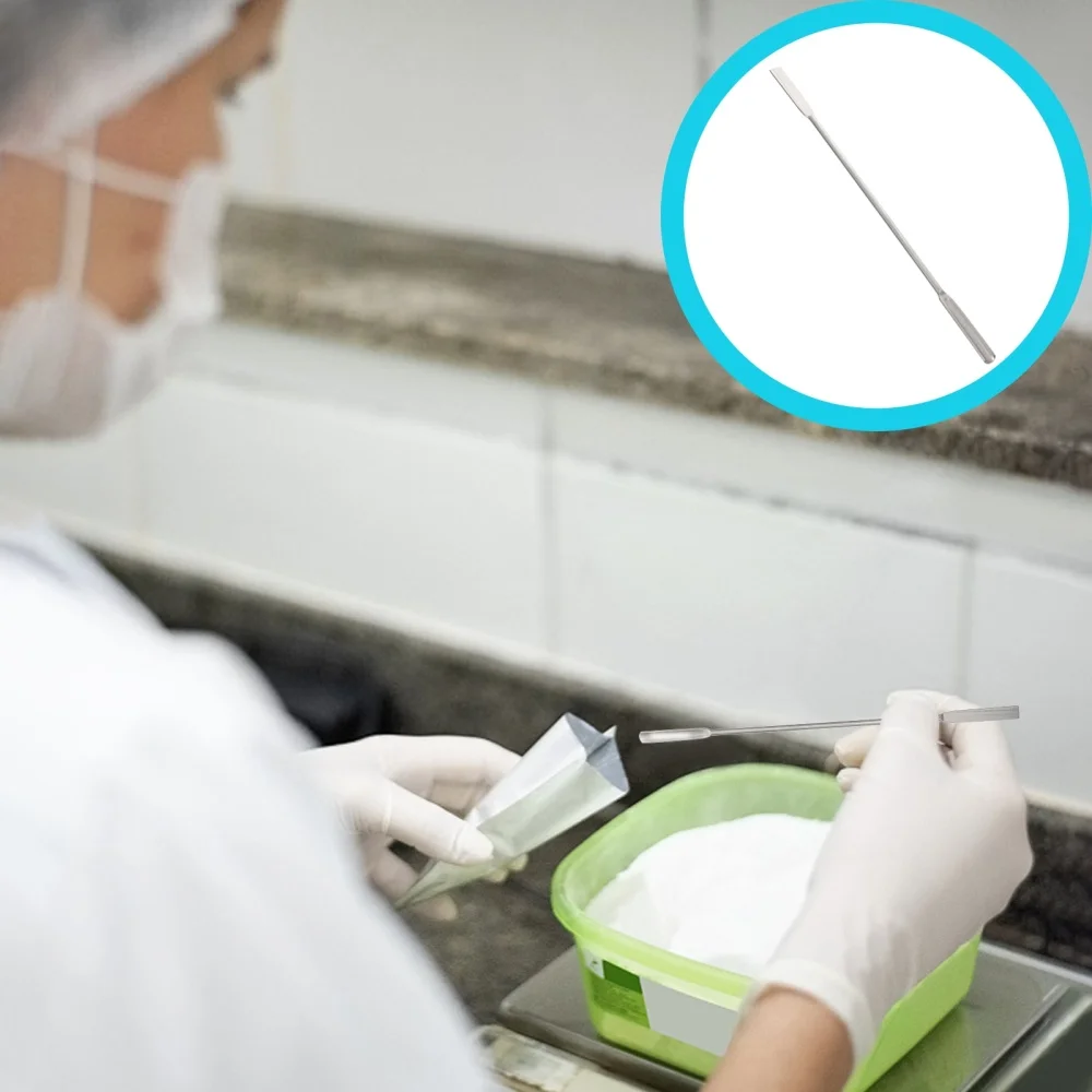 

1Pc Double Ended Spoon U Shaped Micro Spoon Medicine Scraping Spoon