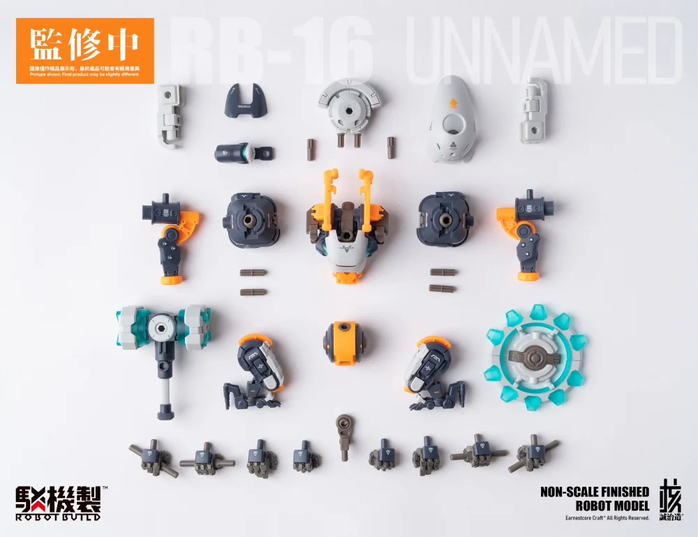 

In StockAction Figure Toys Transformation Robot Build RB-16 Magni RB-17 Abyssal Transforming Model Gift Children Robot Toys