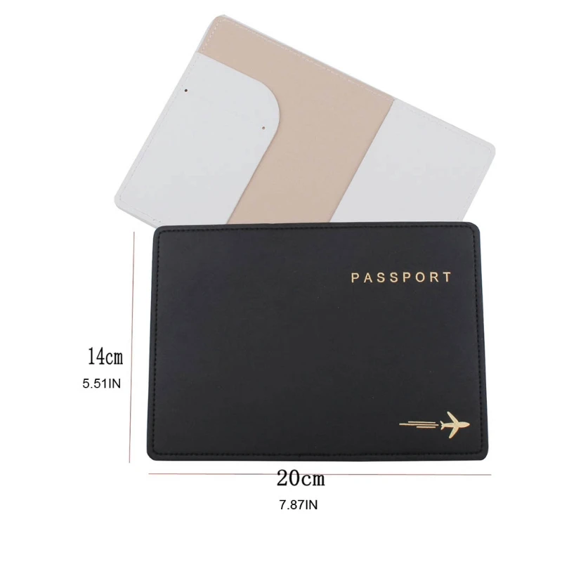 

066C Multifunctional Travel Passport Holder ID Credit Card Cover PU Leather Case Protector Organizer