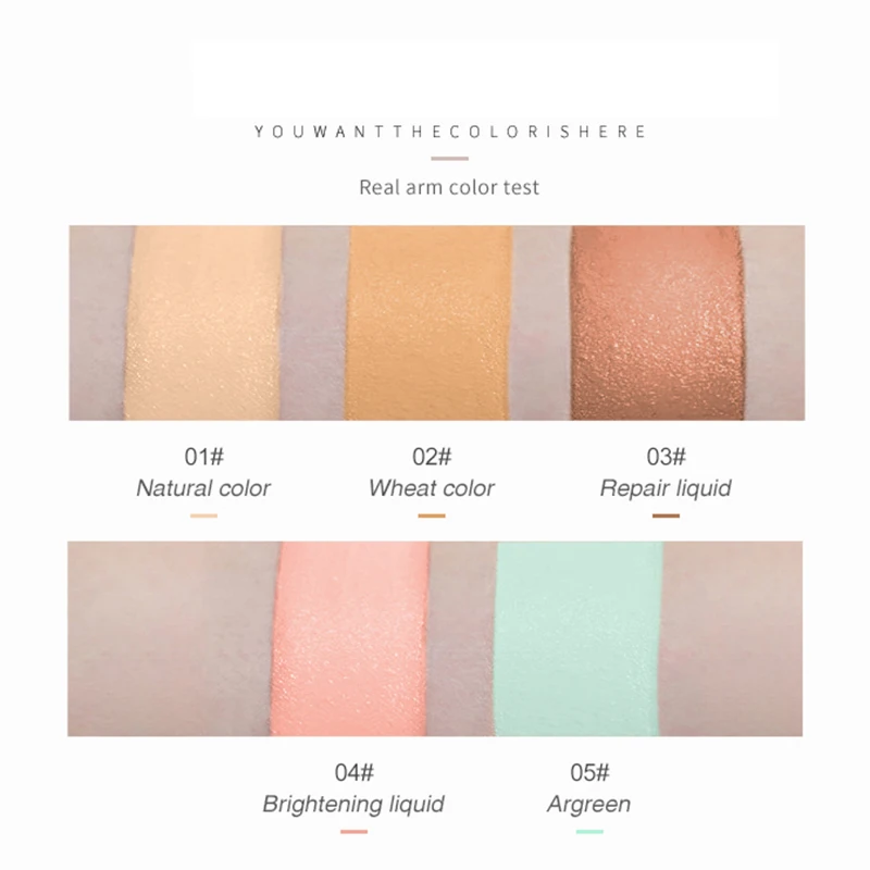 Полное покрытие макияж праймер консилер корректирующий крем Основа контура лица