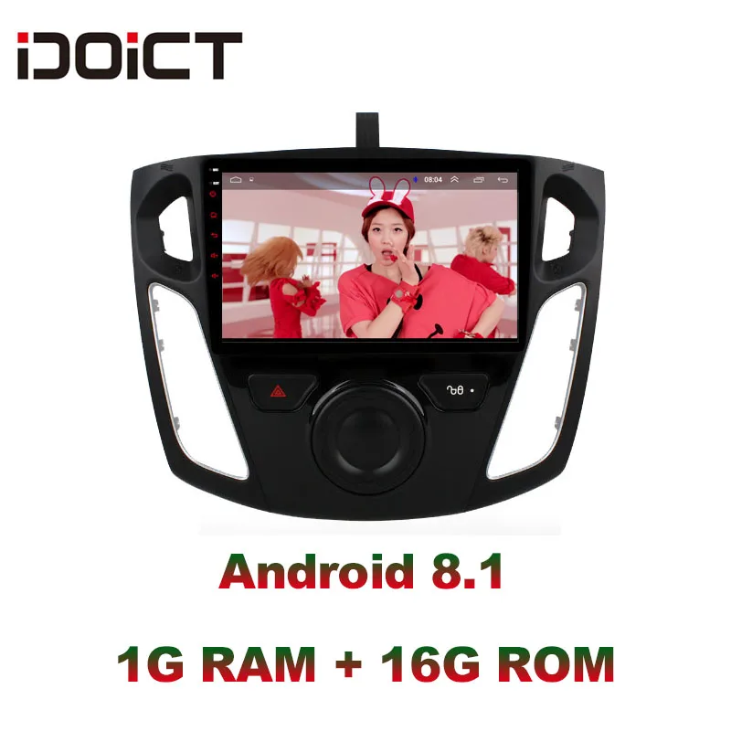 Автомобильный DVD плеер IDOICT Android 8 1 с GPS навигацией мультимедийный проигрыватель