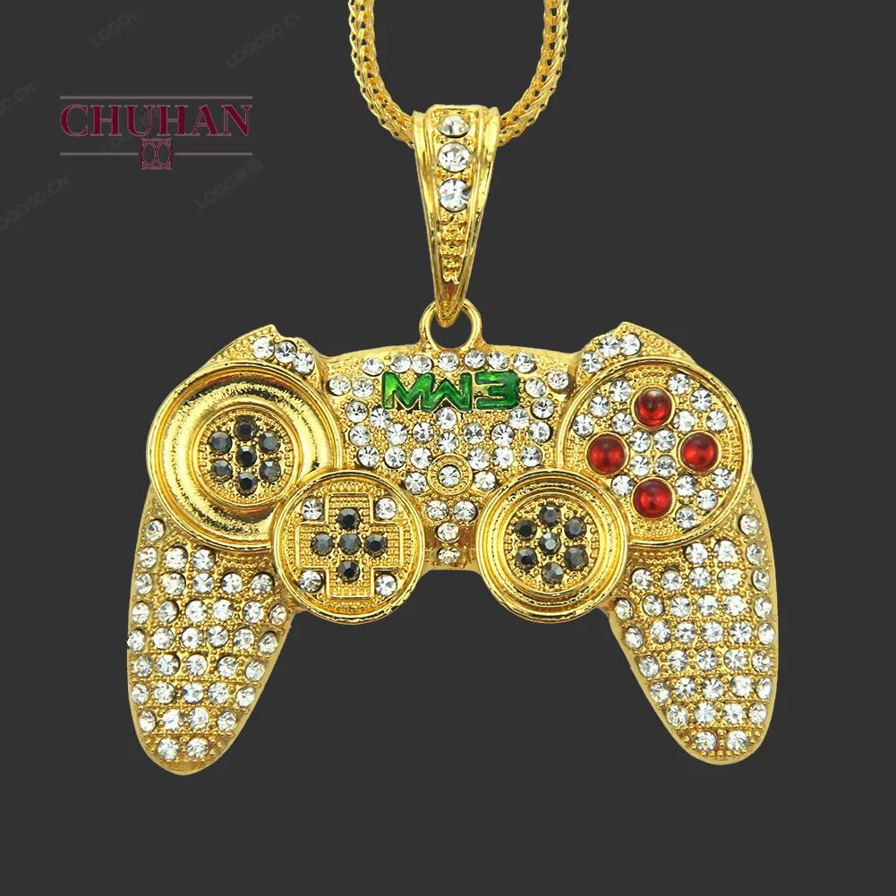 Ожерелье-цепочка Мужская/Женская в стиле хип-хоп | Украшения и аксессуары