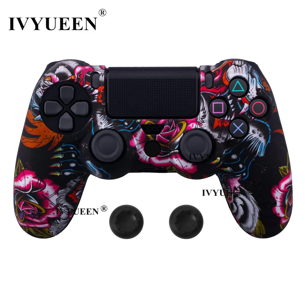 IVYUEEN для Sony PlayStation 4 PS4 Pro Тонкий силиконовый чехол с контроллером защитный