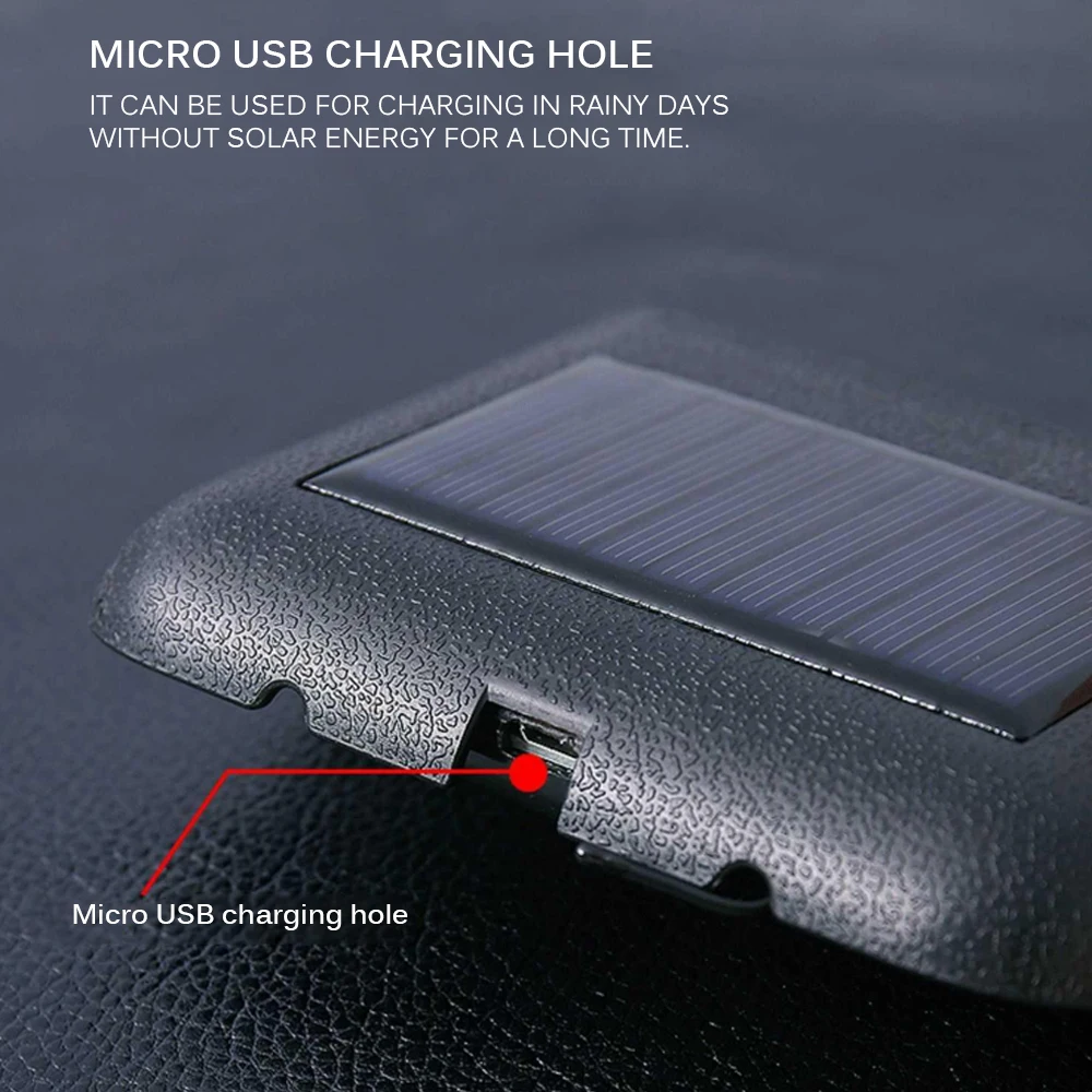 Автомобильные цифровые часы с подсветкой солнечный светящийся дисплей прочные 24