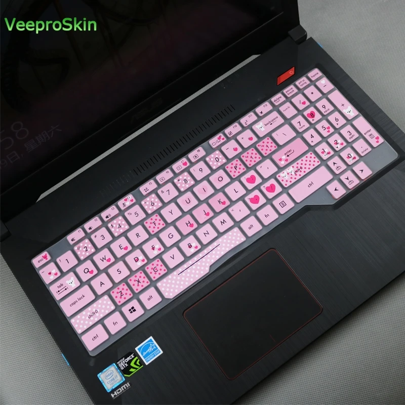 Защитная крышка для клавиатуры ноутбука Asus TUF Gaming FX505 fx505ge FX505G FX 505 GD DT GM FX505GM FX505GD fx505DT 15 дюймов 15,6''
