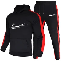 tracksuit men sets winter hoodies pants 2 piece set 2021 running hoody mens brand sweatshirt sport joggers sweatpants suit male