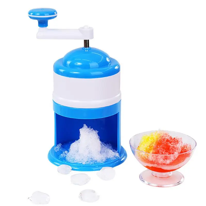 

Household Mini Easy Ice Shaver Crusher Handheld Snow Manual Crushing Ice Machine Fried ice machine