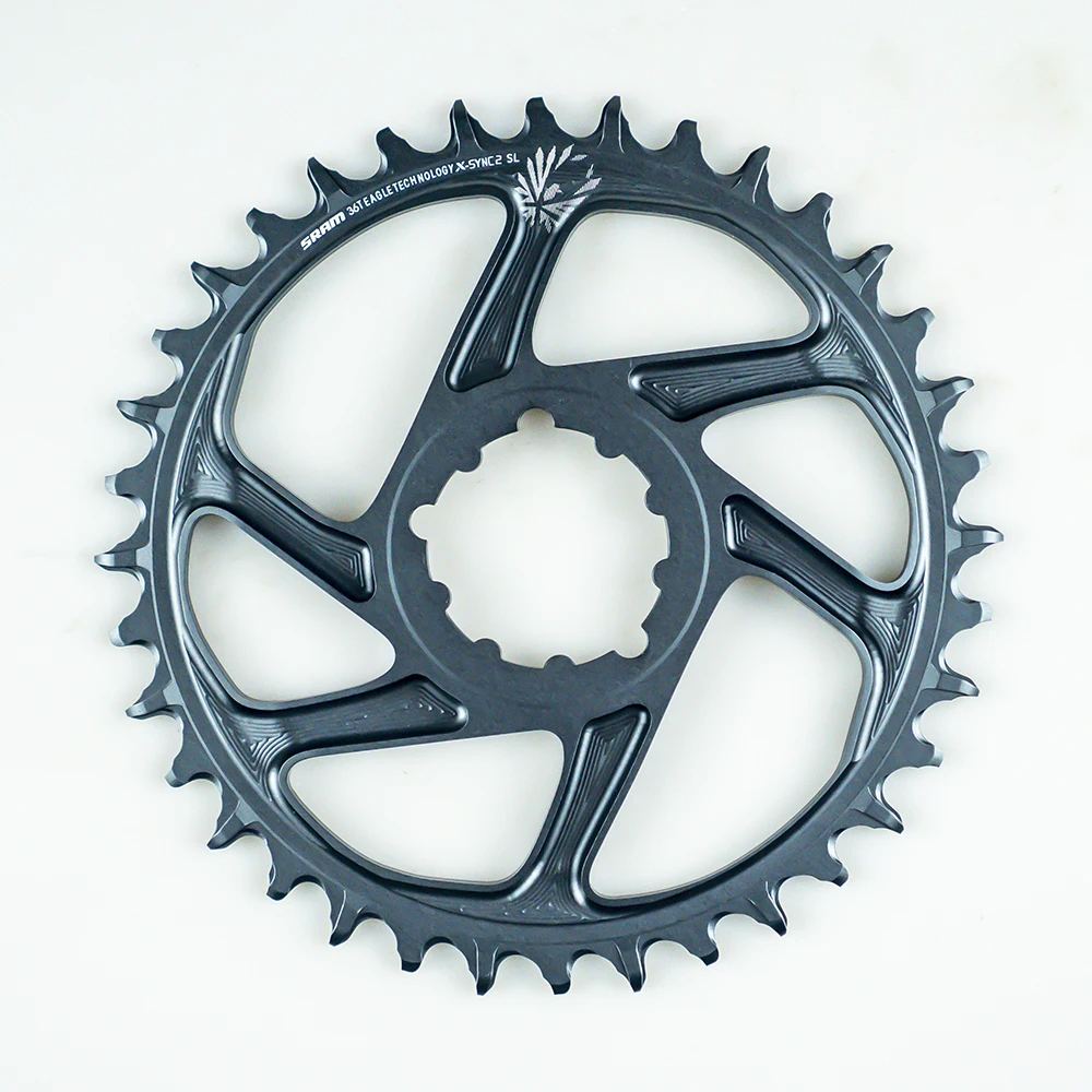 SRAM Eagle 2 SL прямое Крепление кольца 3 мм офсетное Boost 36T серый|Шатун и передняя