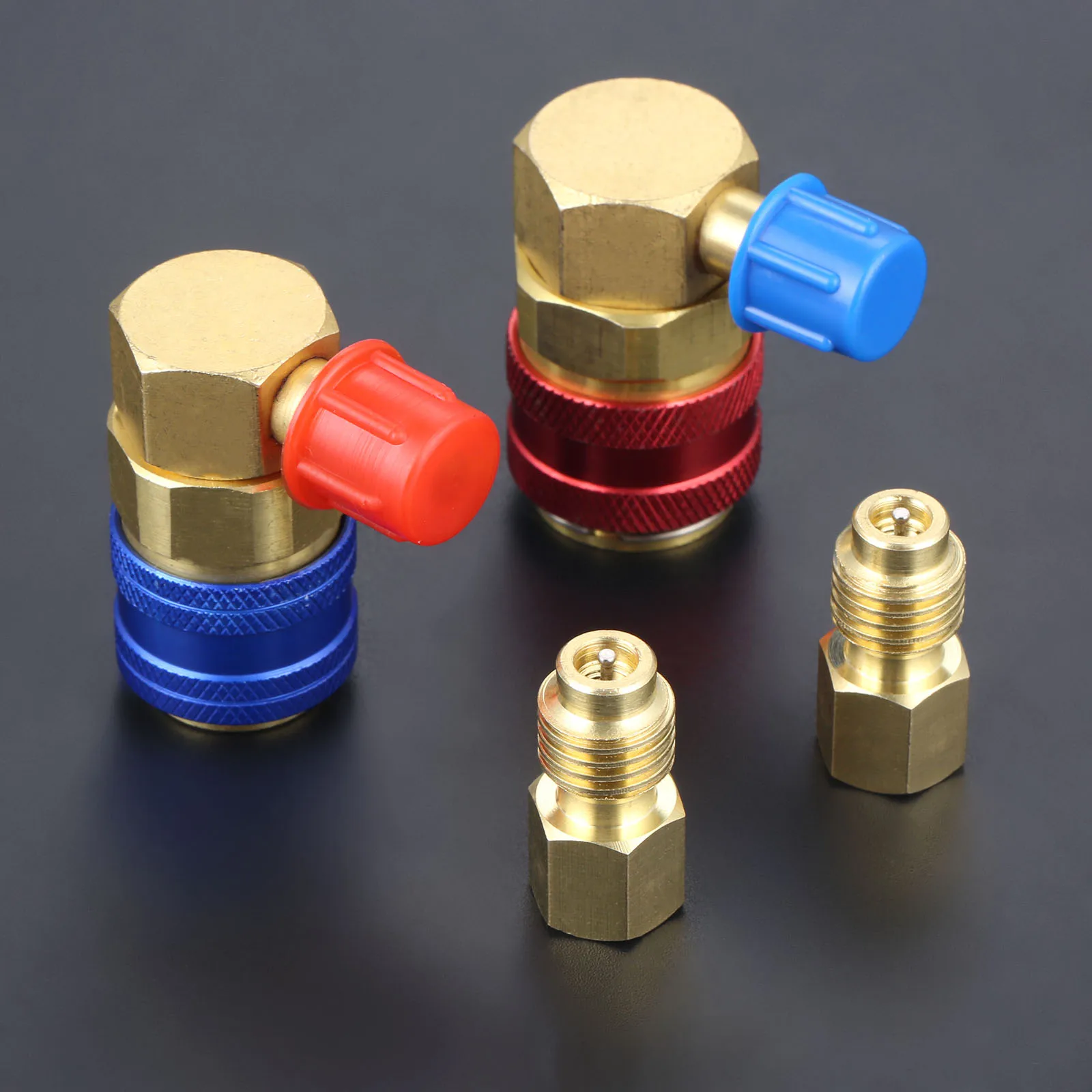 Высокое/низкое давление сторона A/C R134A быстрый соединитель Адаптер муфта QC 15LH