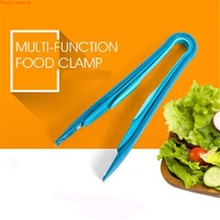 3 pieces set kits 6 810 inches 4 colors bread sandwich tongs environmental pp material vegetable kitchen food cake clip 3in1