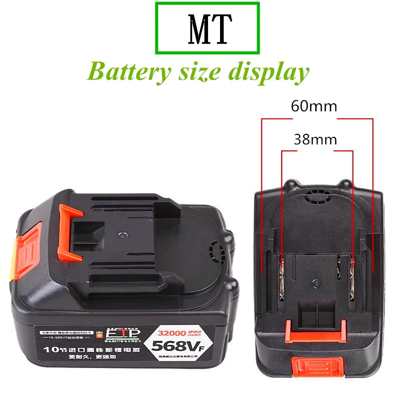 Аккумуляторная батарея 18650 литиевая большой емкости Аксессуары для инструментов