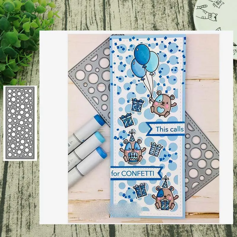 

Круглая лента для фона металлические режущие штампы для скрапбукинга стальные ремесла высечки Тиснение Бумага, карточка, альбом трафарет