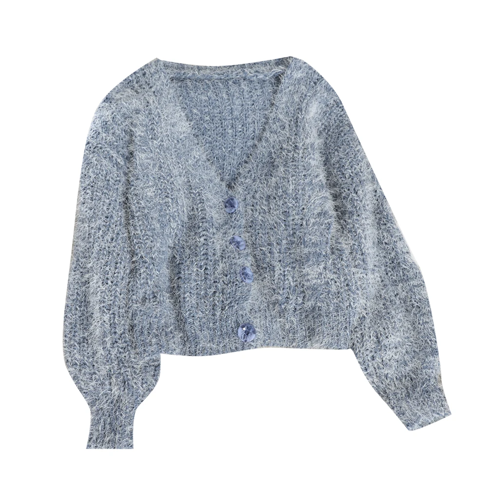 Японский стиль женские розовые кардиганы Короткие стильные осенние свитер |