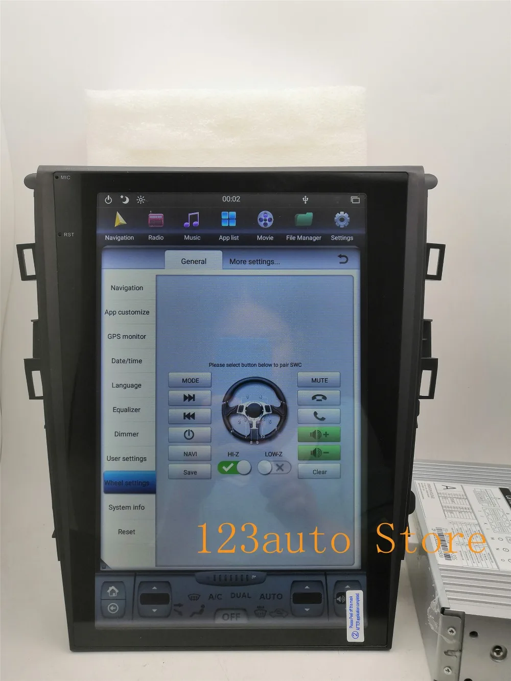 12,1 ''вертикальный экран Tesla стиль Android 8,1 автомобильный DVD gps плеер NAVI для Ford Mondeo Fusion MK5 2013- радио PX6 carplay