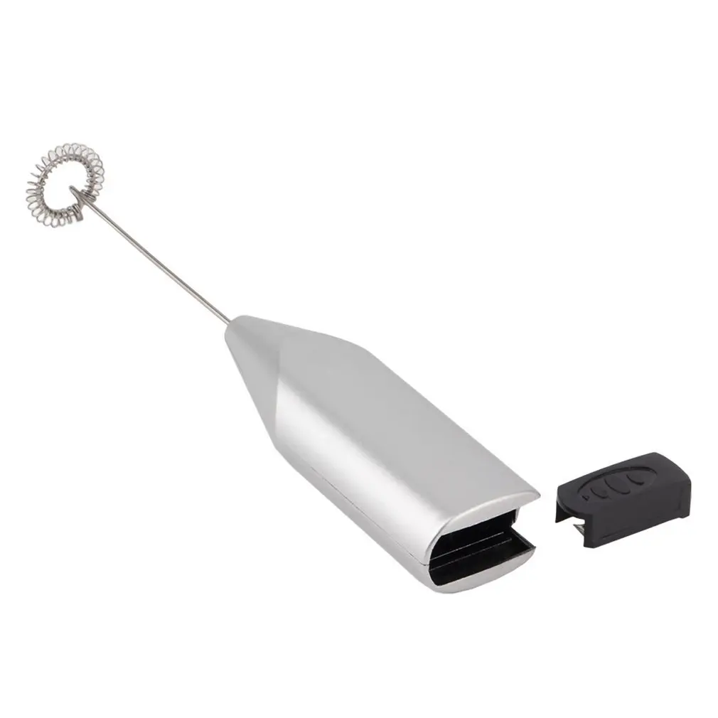 

1pcs Milk Drink Coffee Hand Whisk Mixer Electric Egg Beater Frother Foamer Mini Handle Stirrer Practical Kitchen Cooking Tool