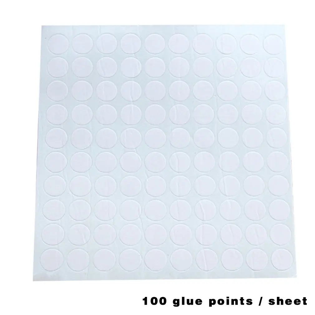 

100 Pcs Free Shipping Balloon Attachment Glue Dot Attach Balloons To Ceiling Or Wall Stickers Birthday Party Wedding Supplies