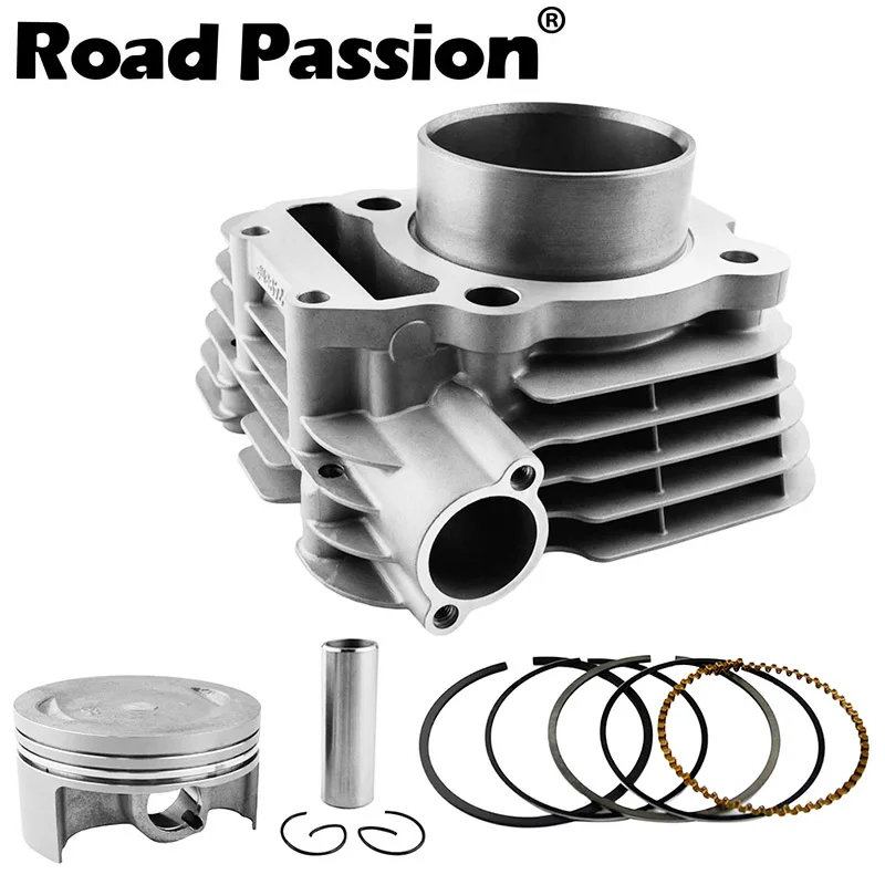 Цилиндр двигателя мотоцикла Road Passion + комплект поршневых колец 74 мм (диаметр