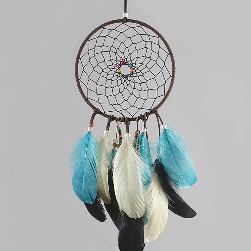 Новый оригинальный кулон ручной работы синий и белый цвет свадебное украшение