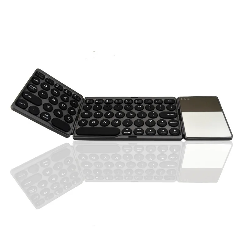 Rechargeable Keyboard for iPad 10.2 Tri-fold Wireless 7 2019 Mini with Touchpad Travel | Компьютеры и офис