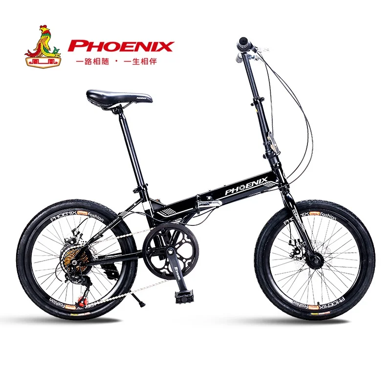 Складной велосипед 20 дюймов 7 скоростей для мужчин и женщин студентов взрослых
